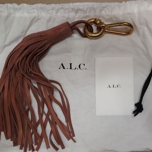 ALC Keychain Tassel Real Leather